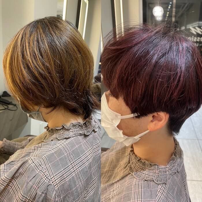 インプレッションおすすめのヘアカラー1
